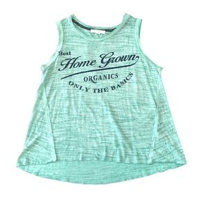 Scrapbook Home Grown Organics Tank Top M